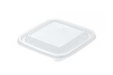 Крышка для контейнера 120x120 С-12/12 прозр. - 100 шт.